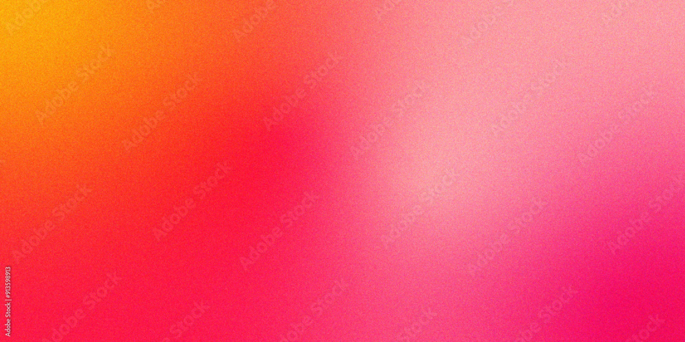 Canvas Prints retro red to orange gradient background. bright red pink gradient blurred background poster. ombre g