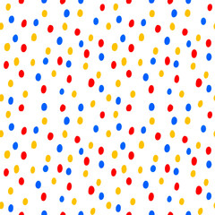 seamless pattern of doodle fun pattern confetti background repeatable