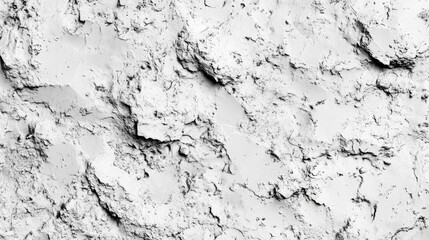 Obraz premium Abstract white rough grainy background texture with dust and scratches for design template, banner or wallpaper