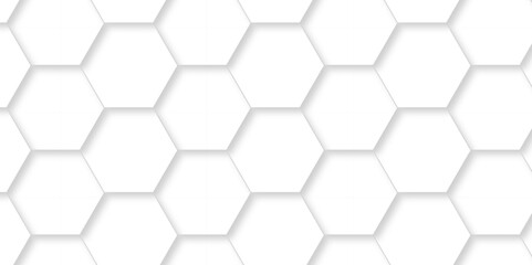 	
Vector abstract hexagonal futuristic geometric backdrop White 3d embossed creative hexagon, honeycomb white hexagon concept design abstract technology background, or wallpaper.