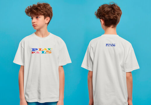 Apparel Kid Tshirt Mockup With Generative AI