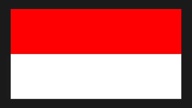 Indonesia Paper Folding Flag, Indonesia Flag, Flags Animation, Indonesia Banner, Celebration, Patriots, 4K Animation, Surface Texture, Background.