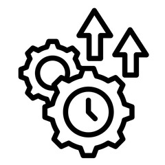 Time Optimization Icon