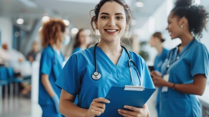 The Nurse with Clipboard
