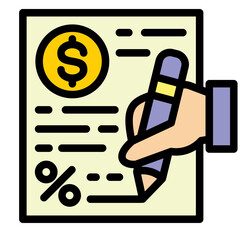 Tax Filing Icon
