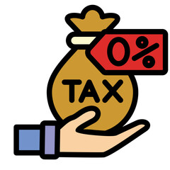 Tax Exemption Icon