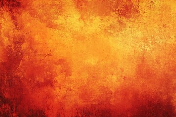 Obraz premium Abstract Orange Background with Red Grunge Texture for Thanksgiving and Halloween with generative ai