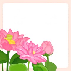 lotus cream background