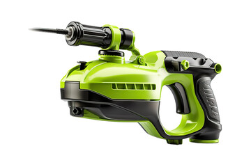 Naklejka premium Innovative Cordless Cleaning Tool for Effortless Maintenance in Home Spaces During Daylight Hours on Transparent PNG Background.