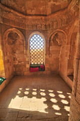 Fototapeta premium The Diri Baba Mausoleum - of Sheikh Diri Baba, located in Qobustan of Gobustan Rayon of Azerbaijan