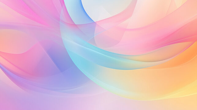 abstract plain soft transparent trendy colors playful shapes intercouse transitions gradient background