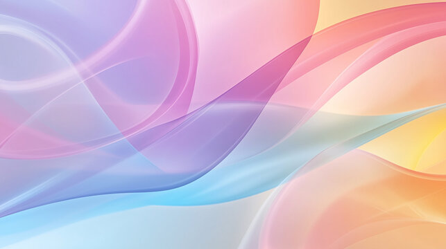 abstract plain soft transparent trendy colors playful shapes intercouse transitions gradient background