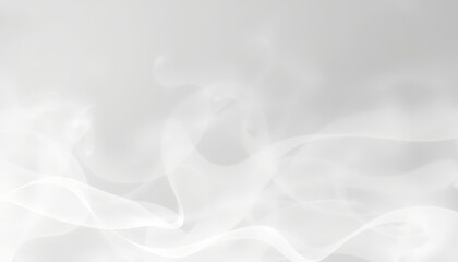 Naklejka premium Abstract White Background With Soft Curves.