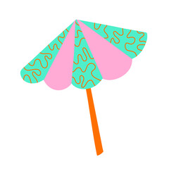 Parasol coloré