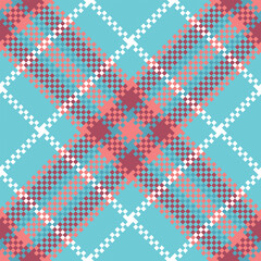 Tartan Plaid Vector Seamless Pattern. Plaid Pattern Seamless. for Scarf, Dress, Skirt, Other Modern Spring Autumn Winter Fashion Textile Design.