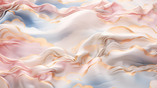 Beautiful Chinese artistic conception background illustration
