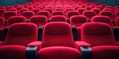 Obraz premium Movie Theater Seats