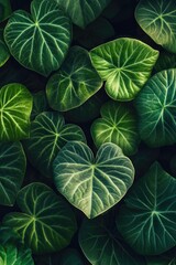 Fototapeta premium Close-up of green leaves