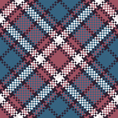 Tartan Plaid Vector Seamless Pattern. Classic Scottish Tartan Design. Seamless Tartan Illustration Vector Set for Scarf, Blanket, Other Modern Spring Summer Autumn Winter Holiday Fabric Print.