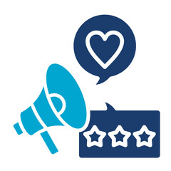 Obraz premium Brand Advocacy Icon