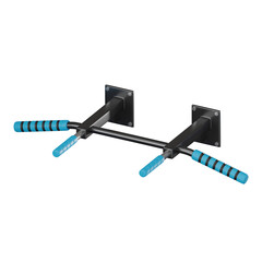 Fitness Pull Up Bar 3D Illustration, Essential Gym Training Tool