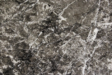 Black marble background and texture, horizontal shape
