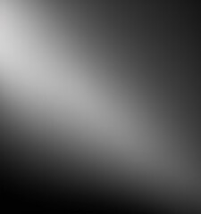 gradient background transitions from black to gray, with single light source casting shadow on the right