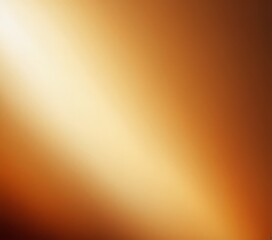Obraz premium gradient background transitions from warm orange to deep brown, with bright light source on the left side.
