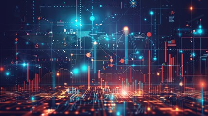 Abstract Digital Network