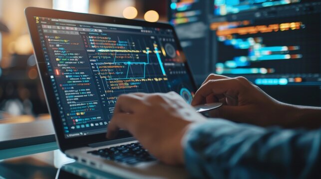 Coding and Programming, Web Development for your background business, poster, wallpaper, banner, backdrop, greeting cards, and advertising for business entities or brands.