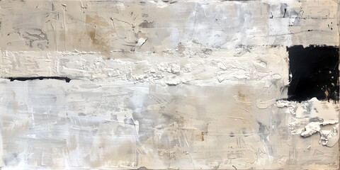 Textured abstract art with neutral color palette