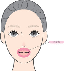 口輪筋（名称あり）