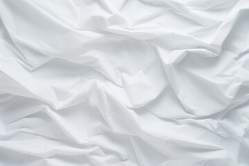 Obraz premium Processed collage of crumpled white paper sheet texture. Background for banner, backdrop or texture