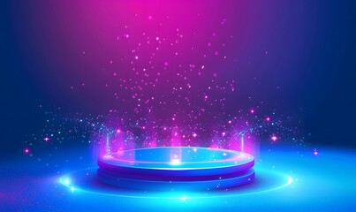 Interactive Display Hub, Present a podium that integrates interactive elements design