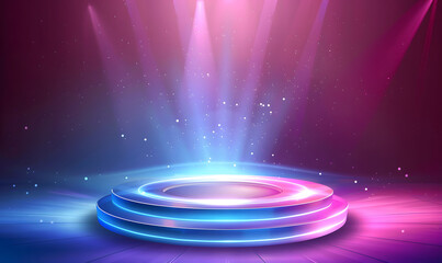 Interactive Display Hub, Present a podium that integrates interactive elements design