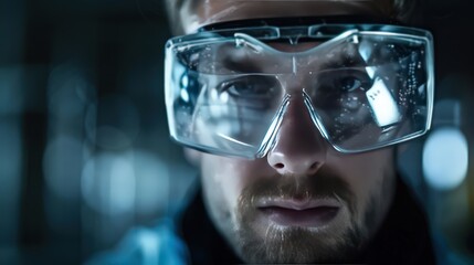 Describe the process of selecting safety goggles for specific hazards