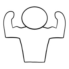 Body muscle man