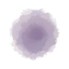 Purple lilac lavender watercolor circle textured ink splash - creative artistic vibrant watercolour splatter backdrop - whimsical hand drawn pastel vector colorful gradient stain