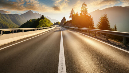 Obraz premium Asphalt highway road 