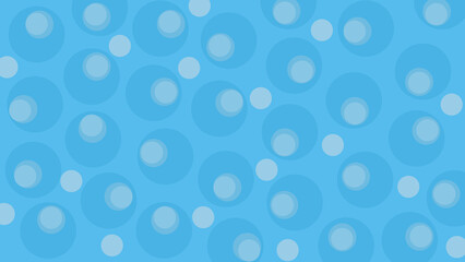 Blue Polka Dot Pattern Background. Naive style