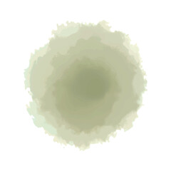 Watercolor sepia yellow circle textured ink splash - creative artistic vibrant watercolour grey splatter backdrop - whimsical hand drawn pastel vector colorful gradient stain