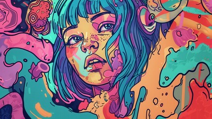 Discover the versatility of hand-drawn doodles in digital art, showcasing unique illustrations and quirky elements for artistic expression