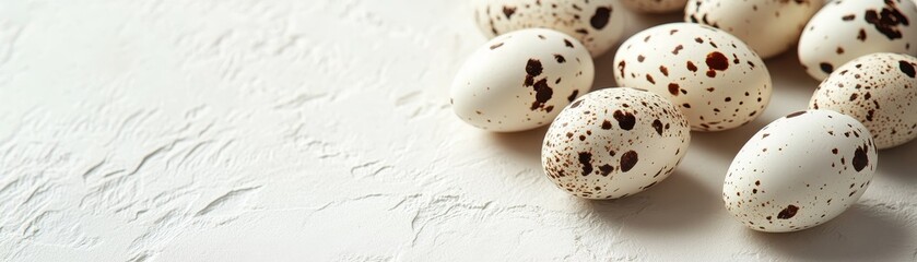 Obraz premium A quail eggs 