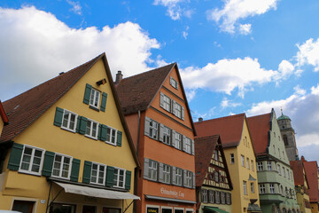 old houses in the city