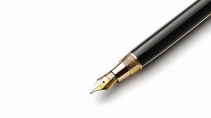 Naklejka premium Luxury pen, beautiful and luxurious, expensive