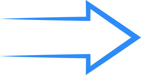 Arrow icon. Pointer icon.