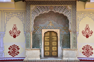 City Palace of Jaipur is the most famous landmark in Jaipur, India