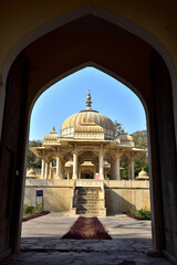 Royal Gaitor Tumbas is the most famous landmark in Jaipur, India