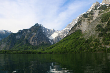 lake in the mountains