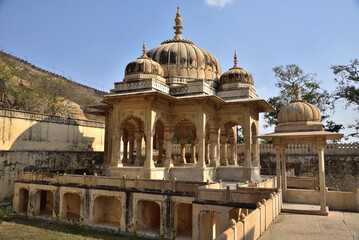 Fototapeta premium Royal Gaitor Tumbas is the most famous landmark in Jaipur, India